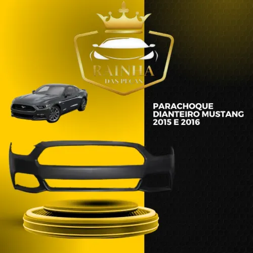 Parachoque Dianteiro Mustang 2015 e 2016