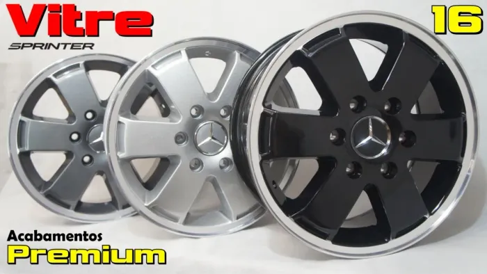 Rodas 15 polegadas para Sprinter Mercedes 