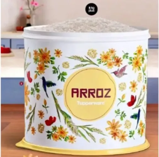 Tupperware flores