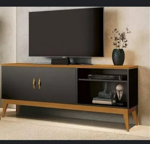 Rack para tv preto 