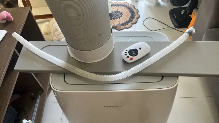 Ar-condicionado portátil Agratto 11.000 BTUs ? Gela muito! 127V