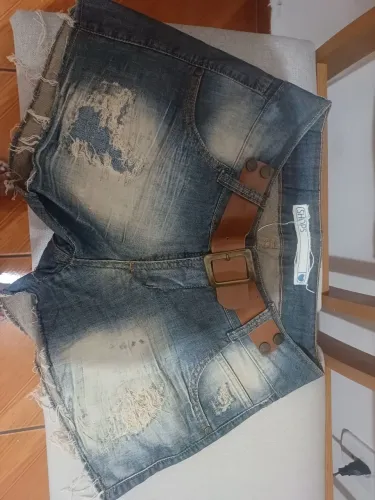 Short jeans feminino tamanho 40