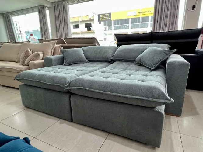 Sofá cama elegante Zero caixa