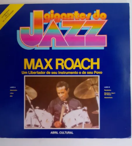 Max Roach Gigantes do Jazz LP vinil 