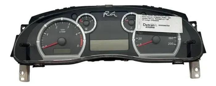 Painel Instrumento Ford Ranger 2005 2006 2007 2008 2009 Preto
