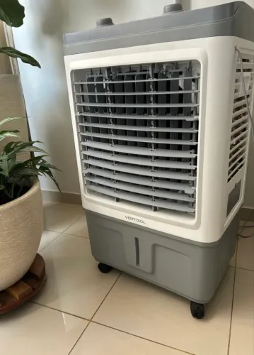 CLIMATIZADOR AR FRIO PORTÁTIL EVAPORATIVO UMIDIFICADOR VENTISOL 35 LITROS