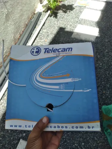 Cabo de rede Telecam - Novo