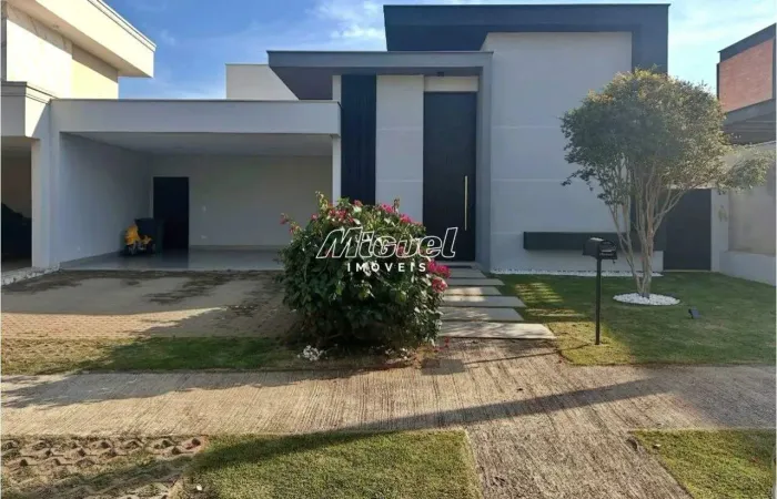 Casa em Condomínio, à venda, Santa Rosa - 3 quartos Villa Bela Vista - Piracicaba/SP
