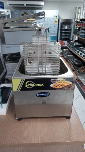 Fritador Elétrico de mesa 1 cuba 7 litros - Ital Inox - Sadi