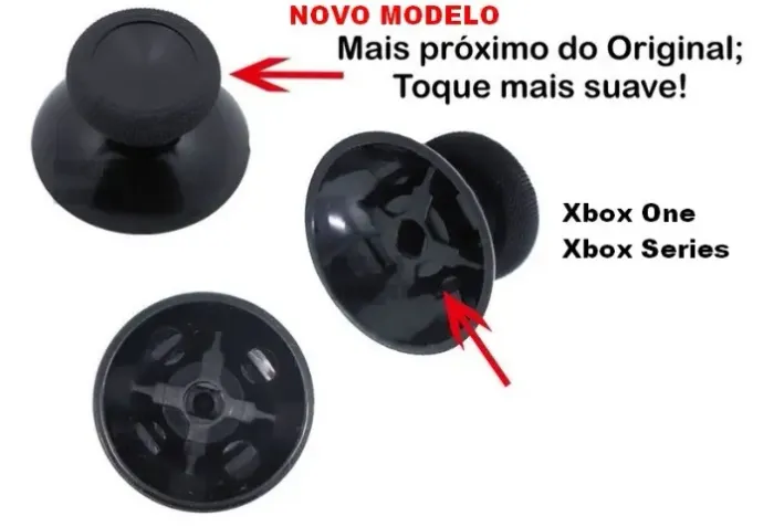 Par Capa Analógico Novo Modelo 3D Thumbstick Thumb stick Xbox One Xbox Series Controle
