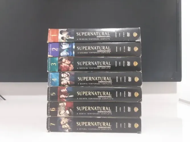 Box Supernatural - 7 DVDs Originais | Excelente Estado