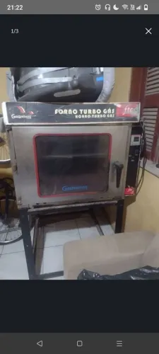 Forno Turbo Gás Gastromaq usado