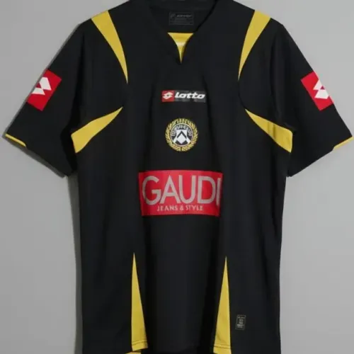 Camisa relíquia 2006 Udinese Calcio da Itália Tamanho P #18 Asamoah Gyan