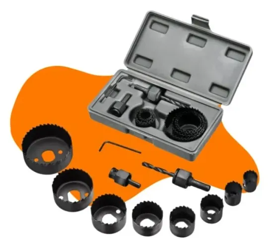 Kit Serra Copo 11 Unidades 19mm A 64mm Bm-342 - Loja Natan Informática