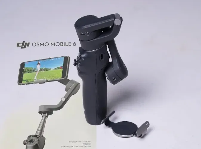 Estabilizador Dji Osmo Mobile 6 Triaxial Bluetooth - Praticamente Novo
