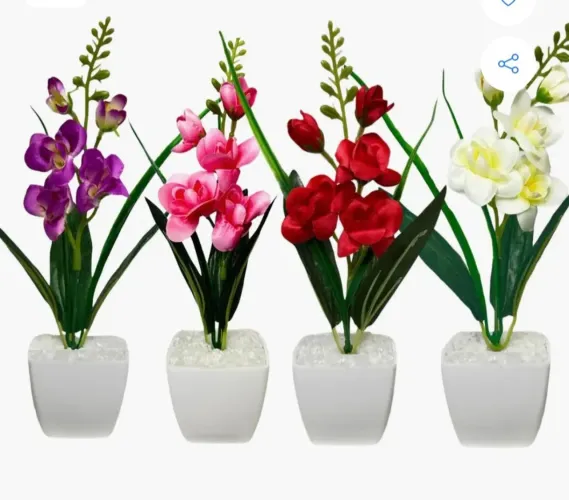 Arranjo artificial orquidea para festa