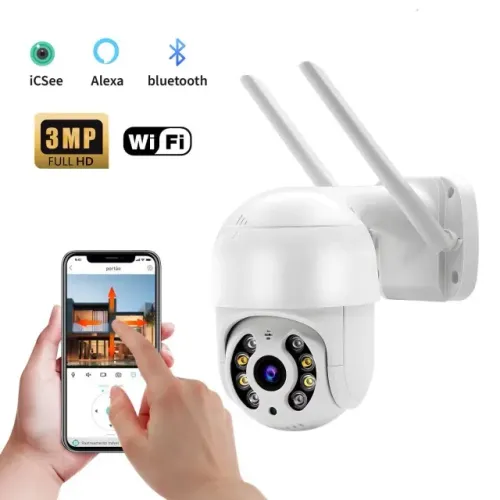 Câmera de Vigilância (Lente simples e dupla)