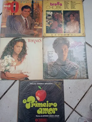 Novelas LPs: Coleção de Discos de Vinil -novelas