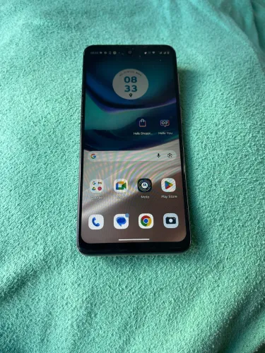 Moto G42 - 128 gigas e biometria - todo bom