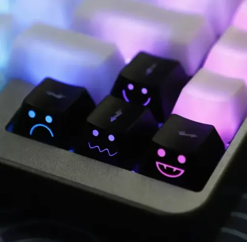 Keycaps setas Iluminadas PBT OEM