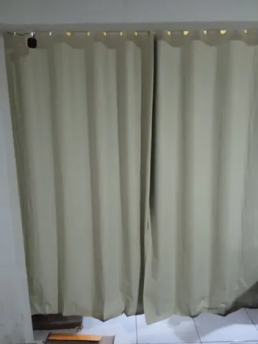 Cortinas bege para sala