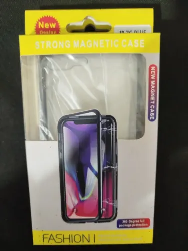 Case Magnético Celular iPhone 8 Plus Vidro Verso