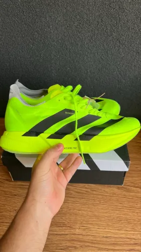 Tênis Adidas Adizero Adios Pro 4 'Lucid Lemon Black' - 43 BR