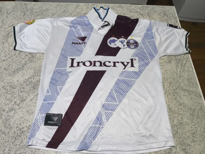 Camisa Grêmio Ironcryl pênalti 1997 Renner 