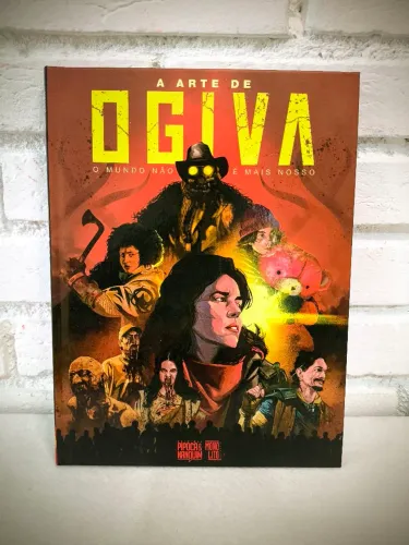 Livro HQ A Arte de Ogiva - O Mundo Não é Mais Nosso