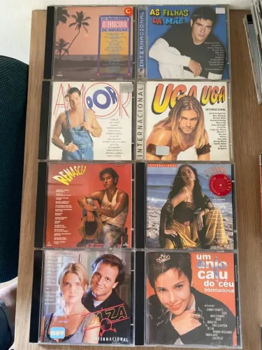 CDs Musicais de NOVELAS Internacionais e Nacionais - Diversos Artistas