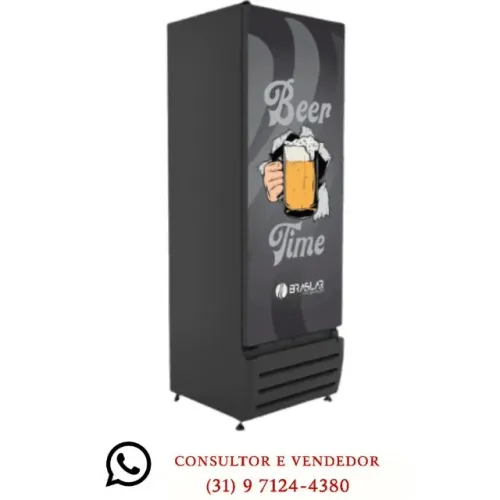 Cevejeira 500 Litros Porta Cega Adesivada Braslar