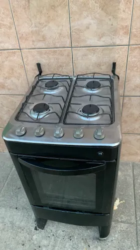 FOGÃO 5 BOCAS ESMALTEC PRETO pegando tudo!