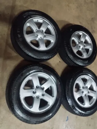 Rodas 16 Pajero TR4 Aro 16 + Pneus 