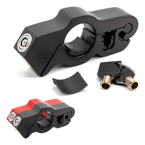 Trava Anti Furto Moto Manete - Acessório De Motociclet Freio