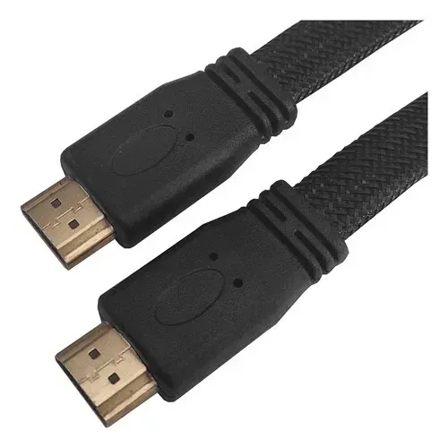 Cabo Hdmi Alta Resolução Hd 1080p Tv Pc Trançado 3 Metros
