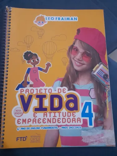 Livro Projeto de vida e atitude empreendedora 4 ano do ensino fundamental 