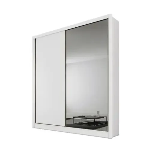 Guarda Roupa Solteiro com Espelho 100% MDF 3 Portas 3 Gavetas DIVIDIMOS EM ATÉ 10X SEM JUR