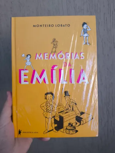 Livro usado perfeito - Memórias da Emília - Monteiro Lobato