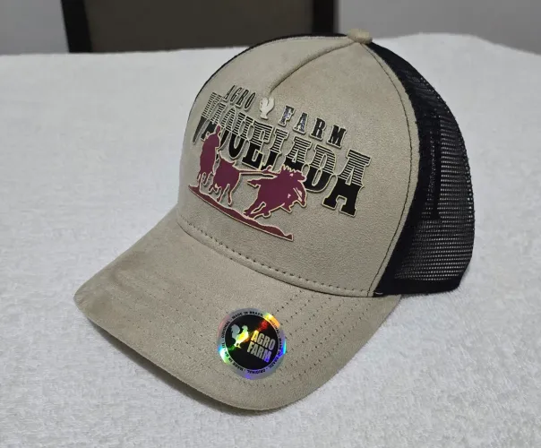 Boné da Agro Farm Vaquejada de tela original 