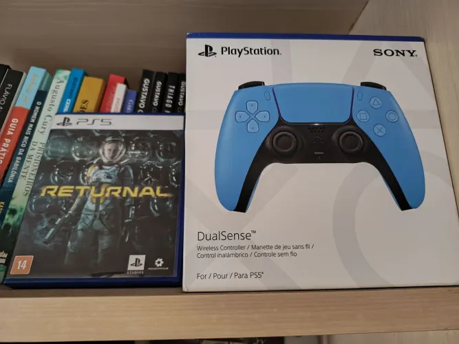 Controle PS5 lacrado + Jogo Returnal