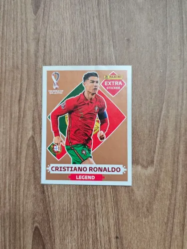 Figurinha Cristiano Ronaldo Extra - Copa do Mundo 2022