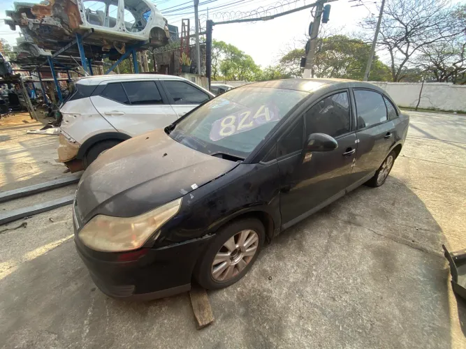 Sucata de Citroen C4 Pallas 2.0 16v Flex 2008 (Para Retirada de Peças) Com Nota