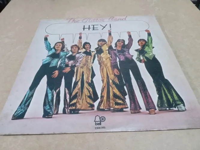 Disco de vinil hey! the glitter band
