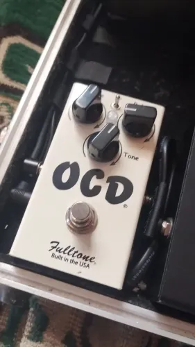 Pedal Fulltone OCD original EUA - overdrive distorção clássica