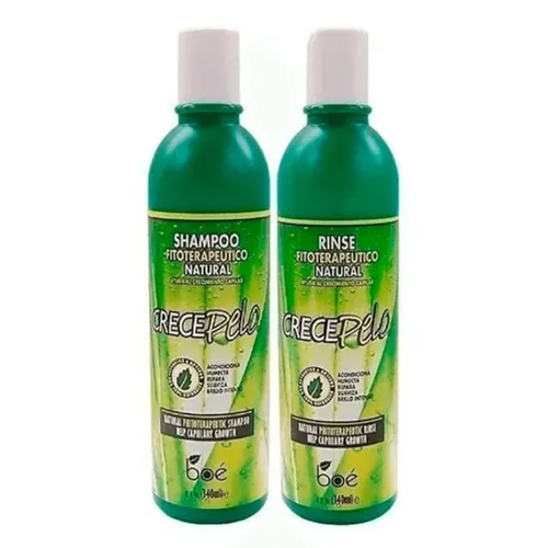 Shampoo e Condicionador Crece Pelo - Kit para Crescimento Capilar