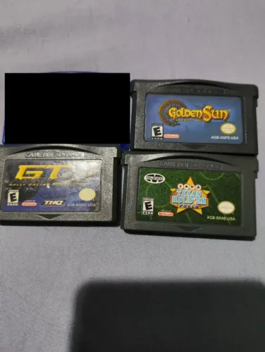 Lote 3 Jogos Game Boy Advance