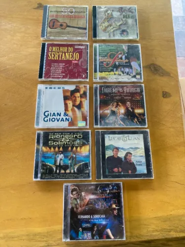 Sertanejo - Lote c/ 9 CDS + BRINDE