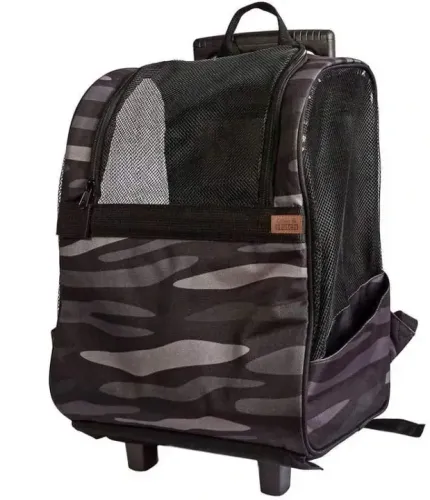 Mochila Carrinho Cachorros Ollie & Hutch Woods Cães Gatos