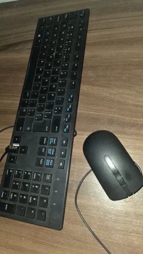 Kit teclado e mouse dell