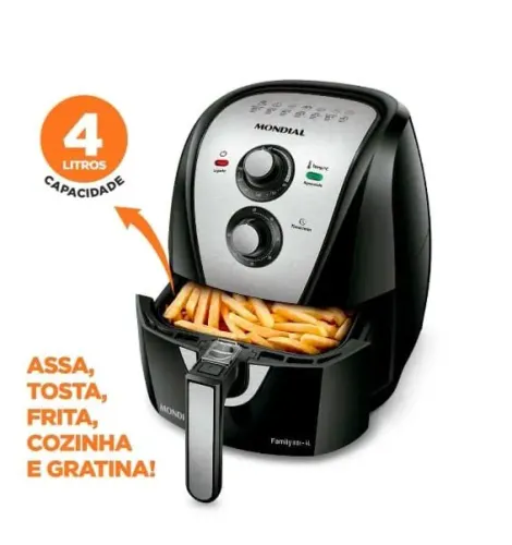 Air fryer em perfeito estado 4l